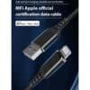Apple MFI Certified USB A to Lightning Cable 2M