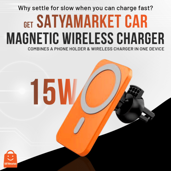 15W Wireless Magnetic Car Charger in Sydney-2