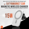 15W Wireless Magnetic Car Charger in Sydney-1
