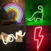 SATYAmarket Magic Colour NEON Light Kit