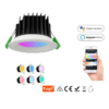 SATYAmarket Zigbee, HomeKit, (RGB+CW) 10W Smart Downlight