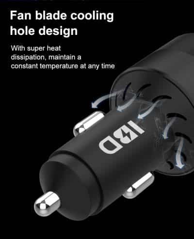 48W 2 Port Fast Car Charger