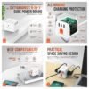 SATYAmarket 6 in 1 Cube Power Board with USB Charging Outlets