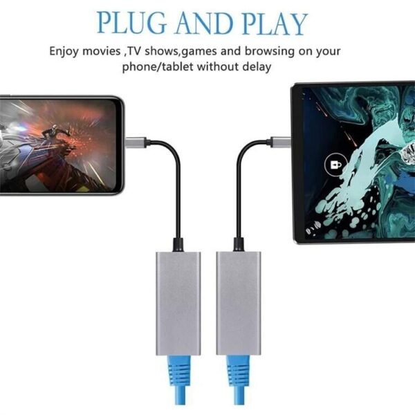 SATYAmarket USB3.0 A Male to RJ45 Gigabit Ethernet Converter