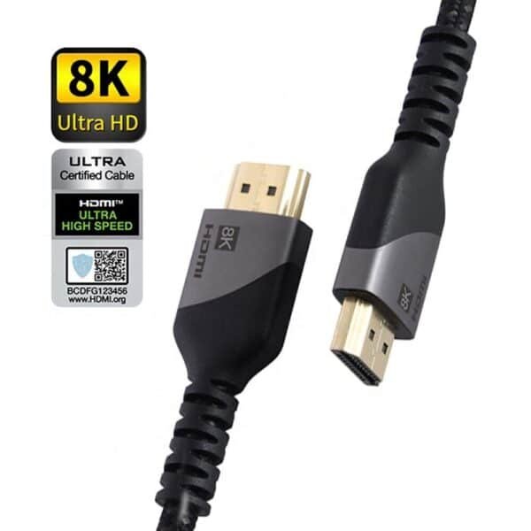 SATYAmarket 8k HDMI 2.1 Male to Male Cable in Sydney