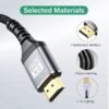 SATYAmarket 8k HDMI 2.1 Male to Male Cable in Sydney