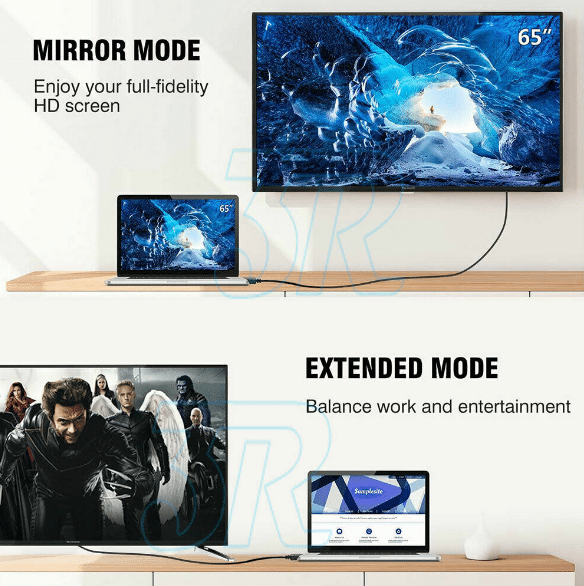 SATYAmarket 4K Displayport Male to HDMI/Male Cable