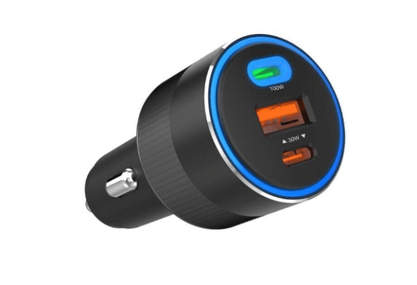 130W 3 Port Fast Car Charger