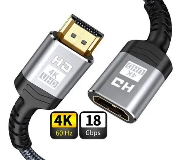SATYAmarket 4K HDMI 2.0 Extension Cable in Sydney, Male to Female