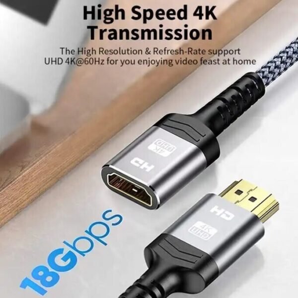 SATYAmarket 4K HDMI 2.0 Extension Cable in Sydney, Male to Female