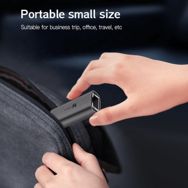 SATYAmarket USB3.1 Type C Male to RJ45 Gigabit Ethernet Converter