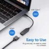 SATYAmarket 4K USB 3.1 Type C to HDMI Female Converter Cable