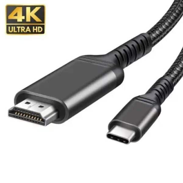 SATYAmarket USB3.1 Type C to HDMI Female Converter Cable