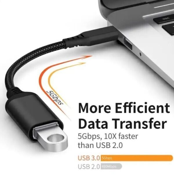SATYAmarket USB C to USB 3.0 A Female Cable Adapter