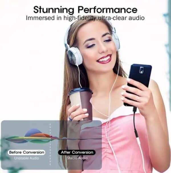 SATYAmarket USB3.1 Type C Male to 3.5mm Audio Jack Adapter