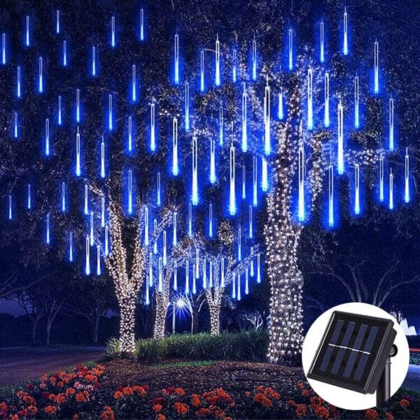 LED Solar Meteor Light- RGBW Colour