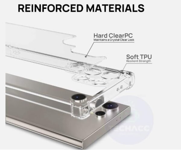 Samsung Mag-Safe Clear Phone case for Samsung Galaxy S23 FE, S22, S22 Ultra, S22 Plus, S23, S23 Ultra, S23 Plus, S21, S21 Plus, Z Fold 5, Z Fold 4, Z Flip 5 Magnetic Phone Cover 5