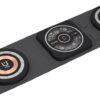 3 in 1 W-127 Wireless Fast Charging Station,15W Foldable Wireless Charger Pad Mat for Apple watch all series Iphone And Airpods, Android Smartwatch Portable charger, Strong Magnetic Attraction (Black) 2