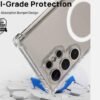 Samsung Mag-Safe Clear Phone case for Samsung Galaxy S23 FE, S22, S22 Ultra, S22 Plus, S23, S23 Ultra, S23 Plus, S21, S21 Plus, Z Fold 5, Z Fold 4, Z Flip 5 Magnetic Phone Cover 2