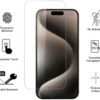 Tempered Glass Screen Protector for iPhone 15/14/13/12/11/XR - 9H Hardness, Bubble Free, Scratch Free, Easy to Install Premium Shield for Your Mobile Phone Screen Protection 6