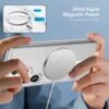 Samsung Mag-Safe Clear Phone case for Samsung Galaxy S23 FE, S22, S22 Ultra, S22 Plus, S23, S23 Ultra, S23 Plus, S21, S21 Plus, Z Fold 5, Z Fold 4, Z Flip 5 Magnetic Phone Cover 7
