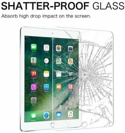 Tempered Glass Screen Protector For iPad Pro Air Mini 10th 9th 6th 5th 4th Gen empered-Glass Screen Protector, HD Clear, Scratch Resistant, with Easy-Installation Frame, for Apple iPad 6