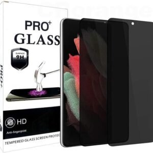 Privacy Tempered Glass Screen Protector For Samsung Galaxy S21, S21+, S22, S21 Ultra 5G, S22 Ultra, S22 Plus, S23, S23 Ultra, S23 Plus, S23 FE, A54 5G, A34 5G 3D Full Coverage, Bubble Free, Easy to Install