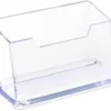 SATYAmarket 2 / 4 / 8 Pack Acrylic Clear Business Card Holder Stand for Desk, Plastic Photo Card Holder