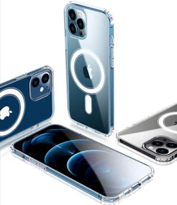 Clear Phone Case for iphone 15 14 13 12 11 XR, Military-Grade Protection, Shockproof, Magnetic Phone Case 7