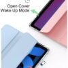 Smart Leather Magnetic Case for Ipad Pro, Air, Mini, 4th Gen, 5th Gen, 6th Gen, 9th and 10th Gen, Slim Stand Hard Back Shell Protective Smart Cover Case for Tablet 1