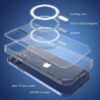 Clear Phone Case for iphone 15 14 13 12 11 XR, Military-Grade Protection, Shockproof, Magnetic Phone Case 2