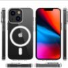 Clear Phone Case for iphone 15 14 13 12 11 XR, Military-Grade Protection, Shockproof, Magnetic Phone Case