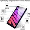 Tempered Glass Screen Protector For iPad Pro Air Mini 10th 9th 6th 5th 4th Gen empered-Glass Screen Protector, HD Clear, Scratch Resistant, with Easy-Installation Frame, for Apple iPad 8