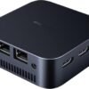 MP80 Mini PC Intel 12th Gen Alder Lake N95 Processor, 16GB RAM, 512GB M.2 ROM Portable Mini Desktop Computer, Intel® UHD Graphics, 6M Cache, 3 HDMI/WiFi/BT 4.2/RJ45 3