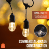 IMG 3 SATAYmarket LED Festoon Lights (Warm White), with Certified Adapter