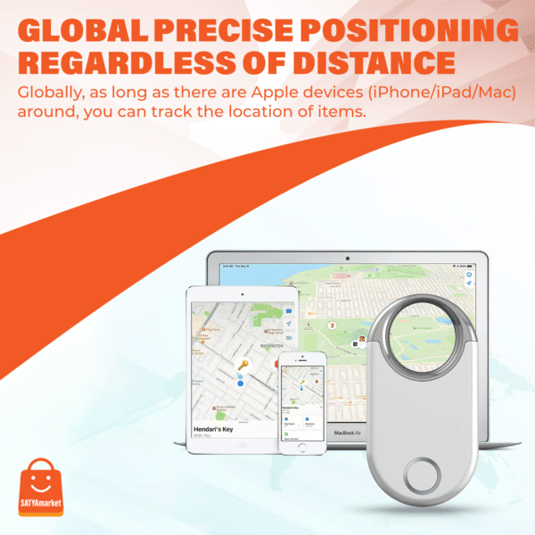 SATYAmarket Mini Smart GPS Tracker Tag