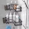 SATYAmarket Shower Caddy Corner Shelf SATYAmarket Shower Caddy Corner Shelf