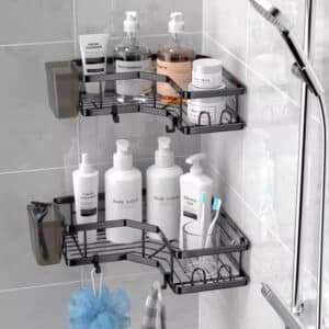 SATYAmarket Shower Caddy Corner Shelf