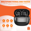 SATYAmarket Mini Wireless Earbuds for Sleeping – in-Ear Bean-Shaped Bluetooth 5.3 Earphones