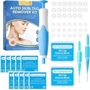 Skin Tag Remover, Painless Skin Tag Removal Kit with 10 Pads, Gentle and Effective Solution for Sskin Tag